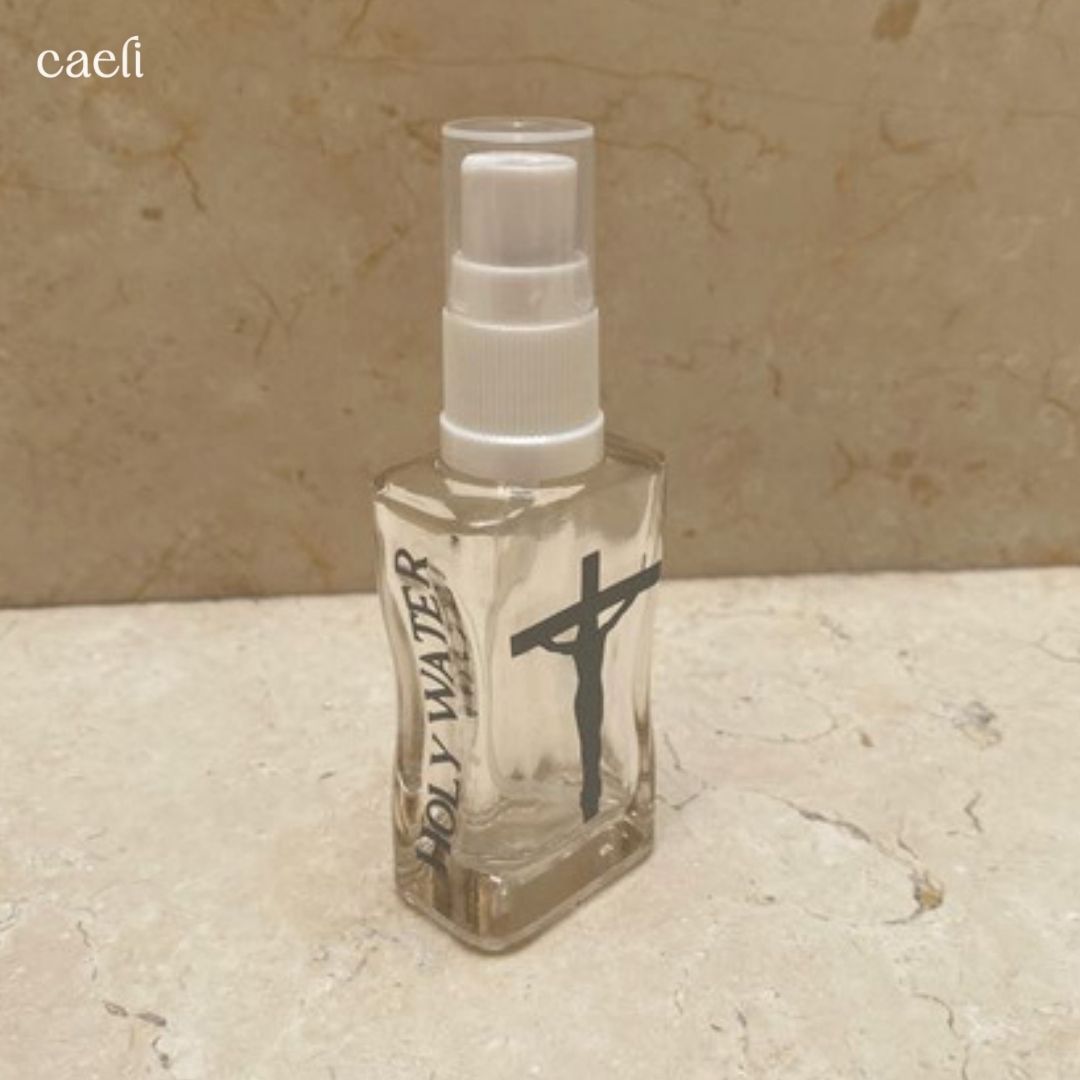Small Catholic Holy Water Bottles and Spritzers | Sacred Holy Water Containers for Blessings, Protection, & Prayer