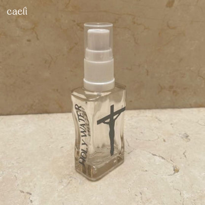 Small Catholic Holy Water Bottles and Spritzers | Sacred Holy Water Containers for Blessings, Protection, & Prayer