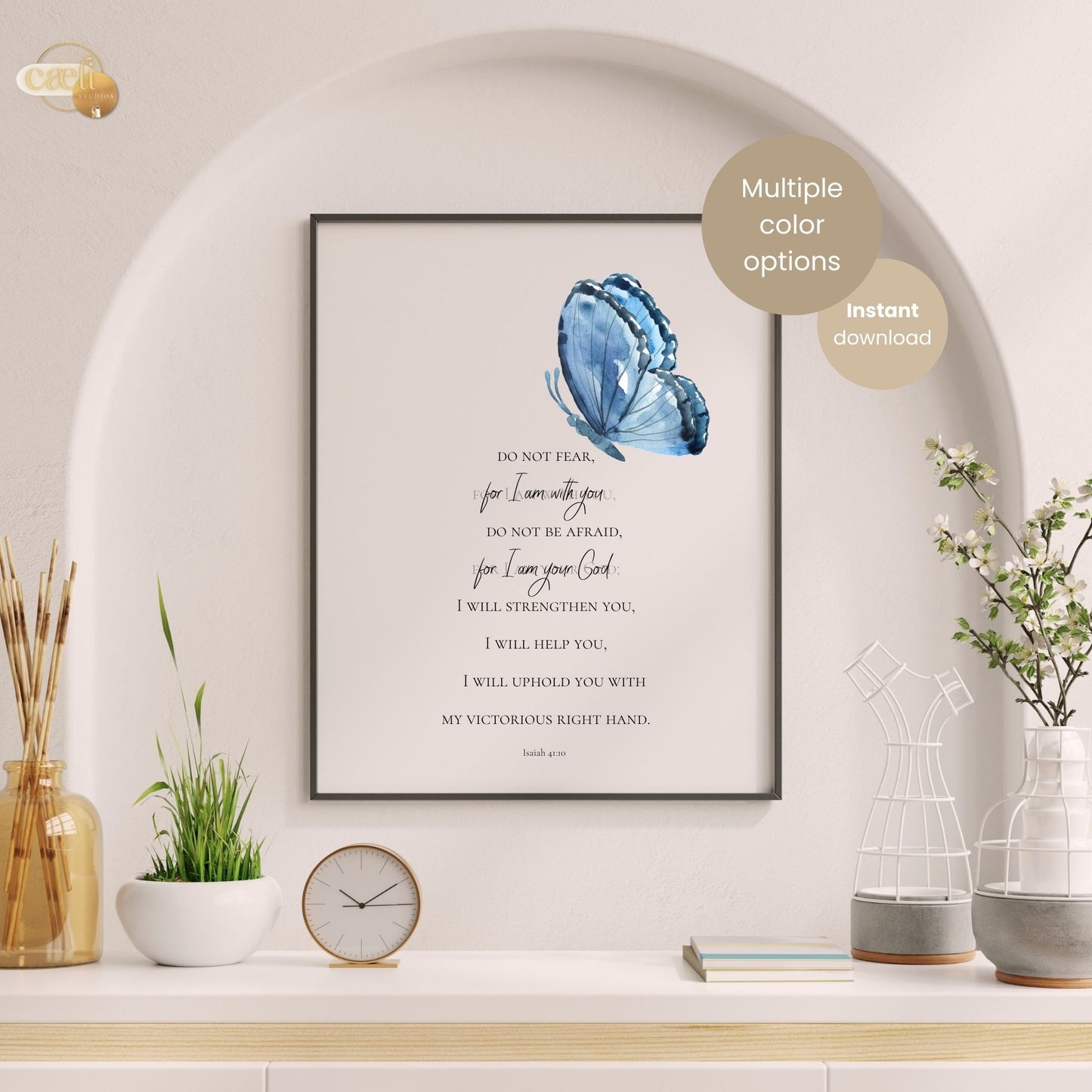 Isaiah 41:10 | Do not be afraid | Wall Art