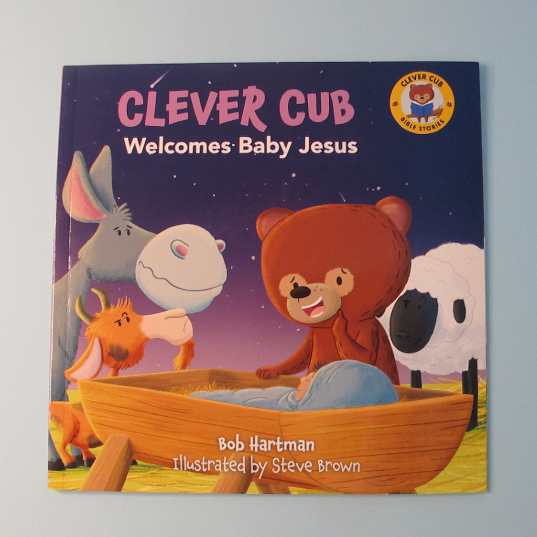 Clever Cub Welcomes Baby Jesus