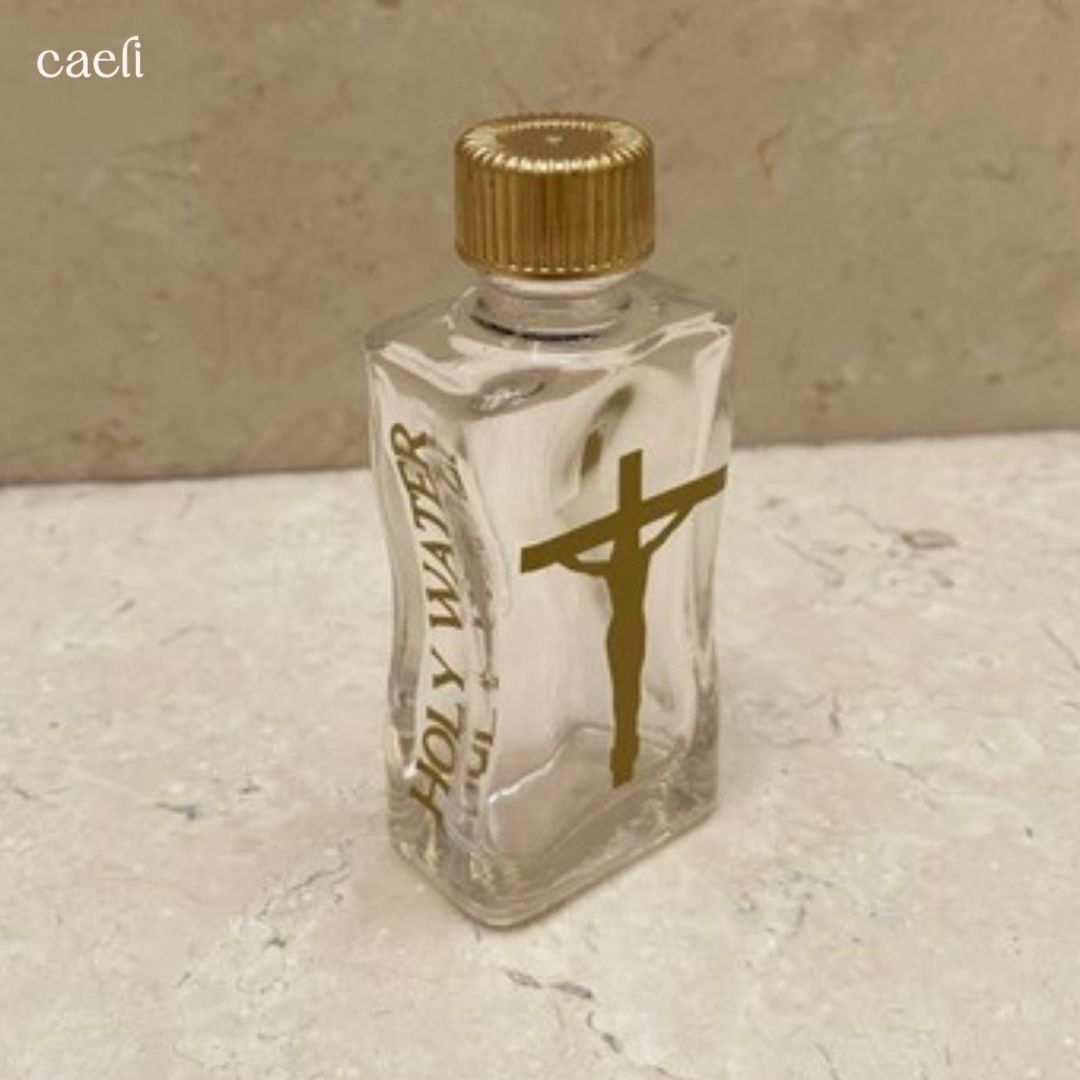 Small Catholic Holy Water Bottles and Spritzers | Sacred Holy Water Containers for Blessings, Protection, & Prayer