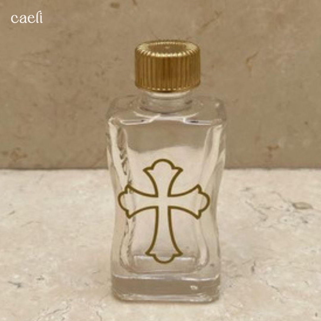 Small Catholic Holy Water Bottles and Spritzers | Sacred Holy Water Containers for Blessings, Protection, & Prayer