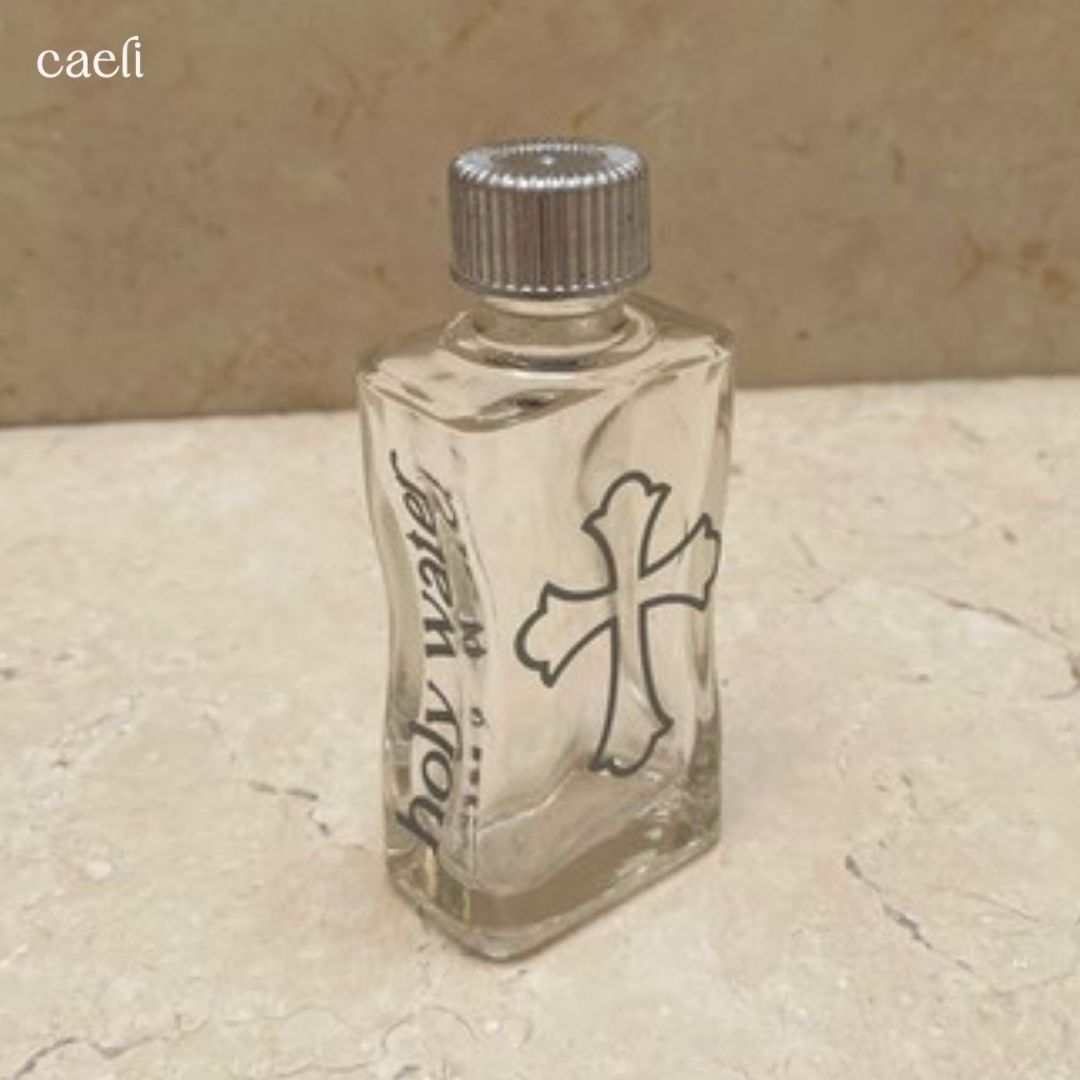 Small Catholic Holy Water Bottles and Spritzers | Sacred Holy Water Containers for Blessings, Protection, & Prayer