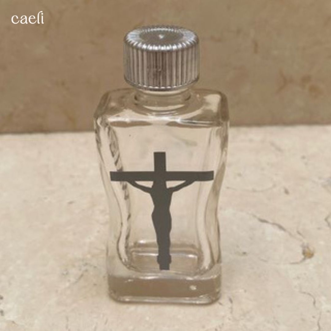 Small Catholic Holy Water Bottles and Spritzers | Sacred Holy Water Containers for Blessings, Protection, & Prayer