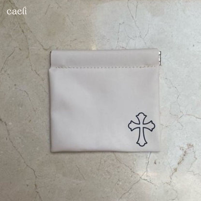 Faux Leather Mini Storage Bag | Magnetic Close | Customisable Design