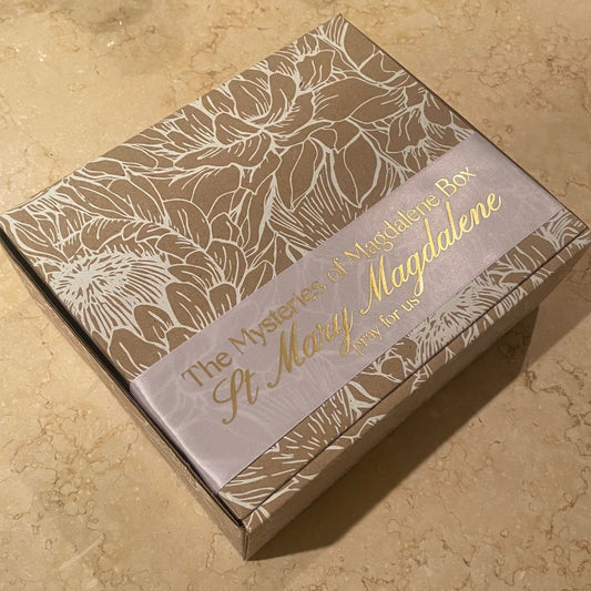 SAINT BOX: Mysteries of Magdalene Gift Box |  Midi St Mary Magdalene Gift Box | Confirmation Gift Set