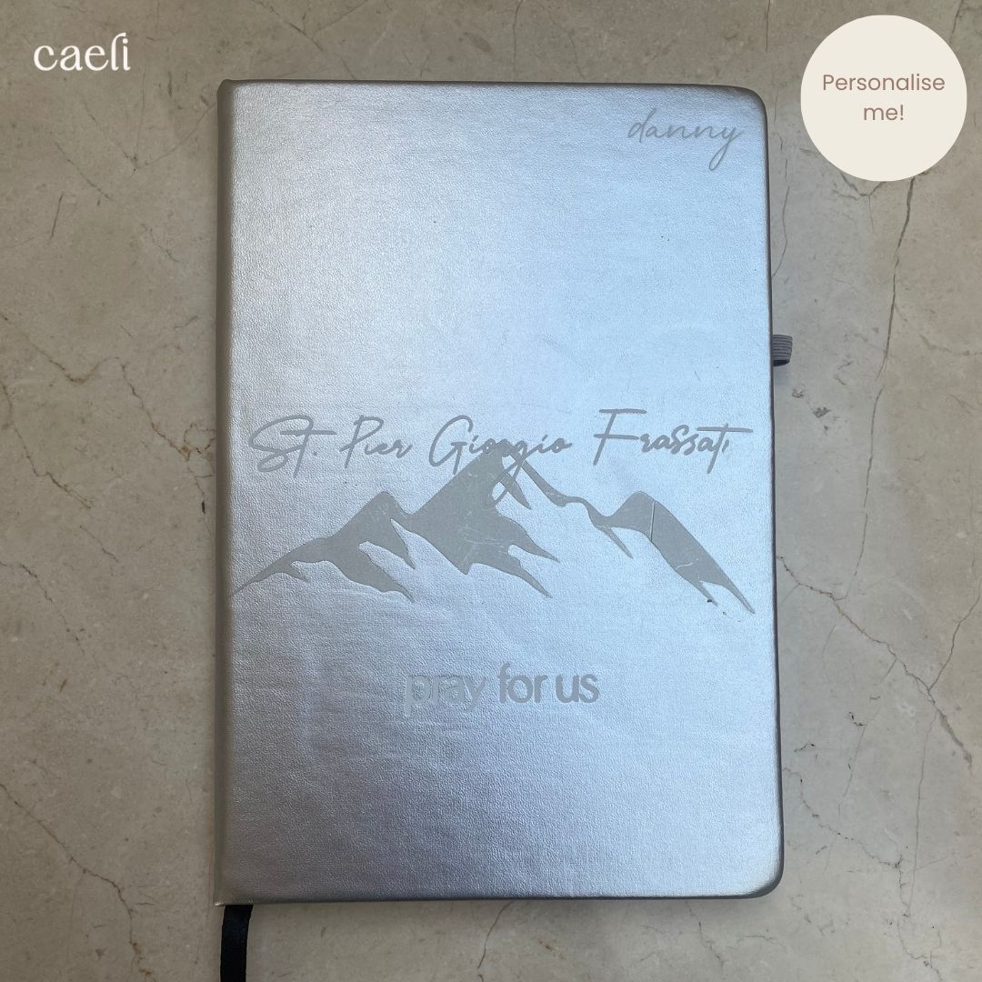 Custom Saint Notebook | Personalisable Notebook | A5 Notebook | Pick your own Saint!