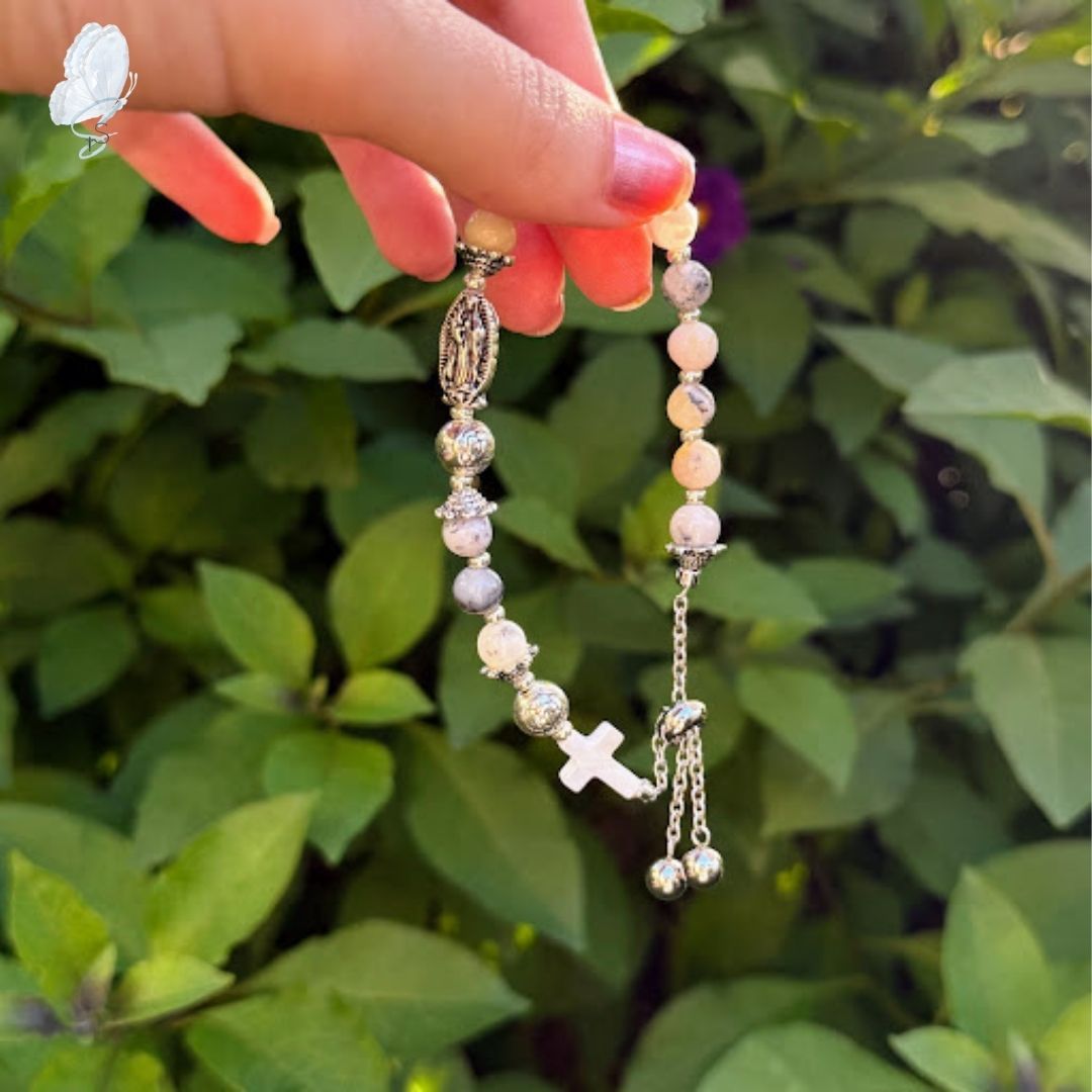 Adjustable Slider Rosary Bracelets