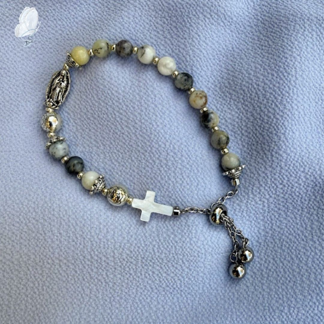 Adjustable Slider Rosary Bracelets