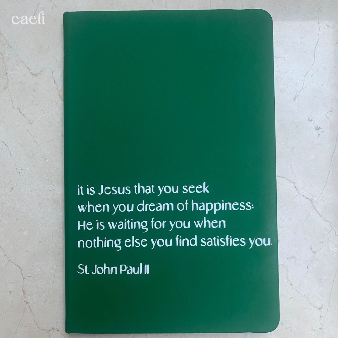 St. John Paul II - Quote | A5 Notebook | Personaliseable