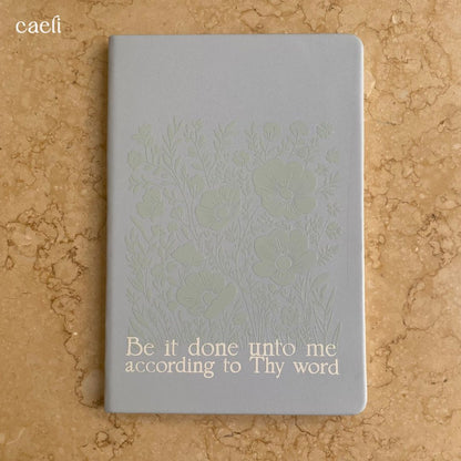 Custom Scripture Verse Notebook | Personalisable Notebook | A5 Notebook | Pick your own Bible Verse! | Multiple Colour Options (Copy)
