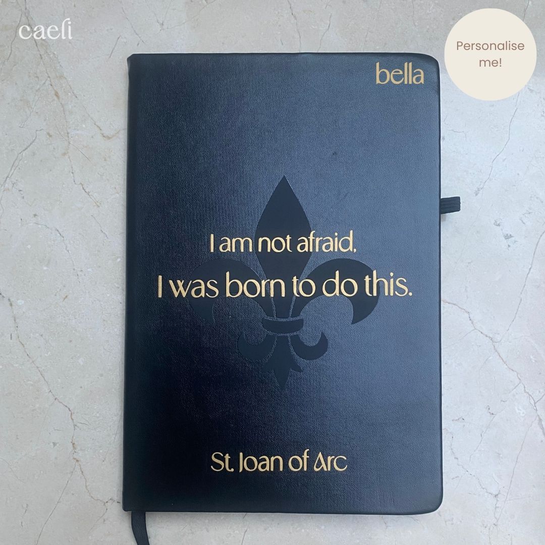 St. Joan of Arc - Quote | Notebook | Personalisation Available