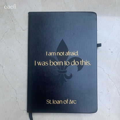 St. Joan of Arc - Quote | Notebook | Personalisation Available | Multiple Colour Options