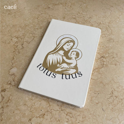 Totus Tuus Notebook | A5 Notebook | Personalisation Available | Multiple Colour Options