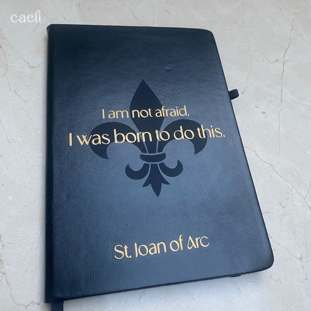 St. Joan of Arc - Quote | Notebook | Personalisation Available