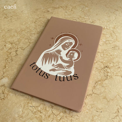 Totus Tuus Notebook | A5 Notebook | Personalisation Available | Multiple Colour Options