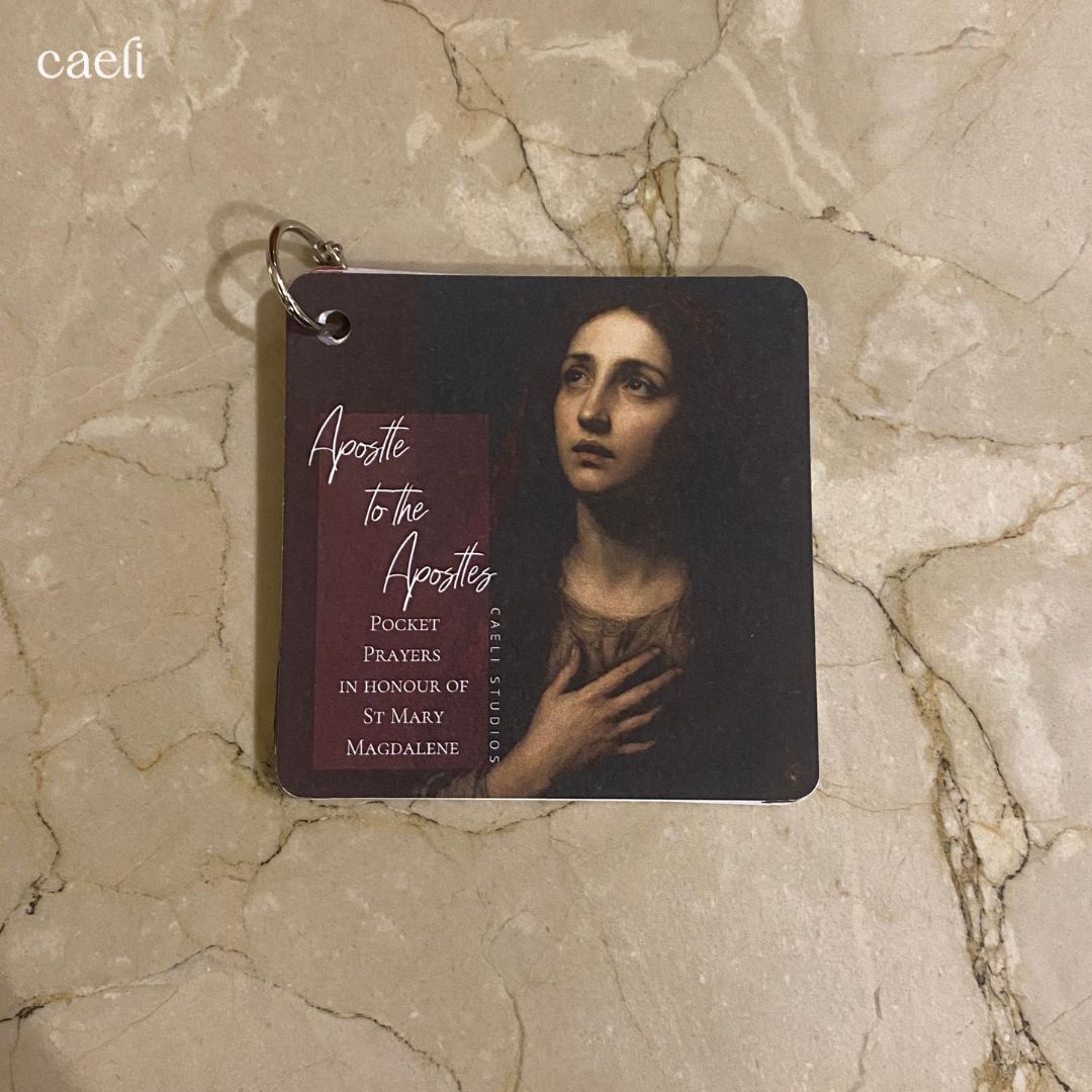 Pocket Prayers - Mary Magdalene Prayers | 16-Page Prayer Guide with Binding Ring | Comprehensive and Portable