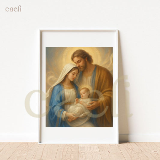 The Holy Family | A4 Wall Art