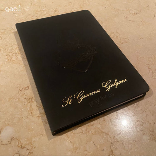 St Gemma Galgani Personalisable Notebook | A5 Notebook | Personalisation Available | Multiple Colour Options