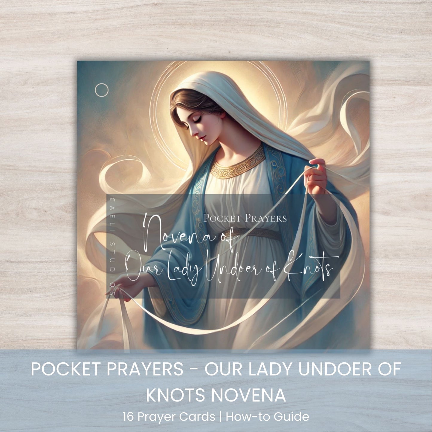 Pocket Prayers - Our Lady Undoer of Knots Novena | 16-Page Guide with Binding Ring | Portable Prayers