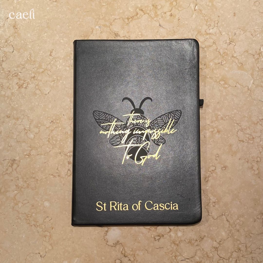 St Rita Personalisable Notebook | A5 Notebook | Personalisation Available | Multiple Colour Options
