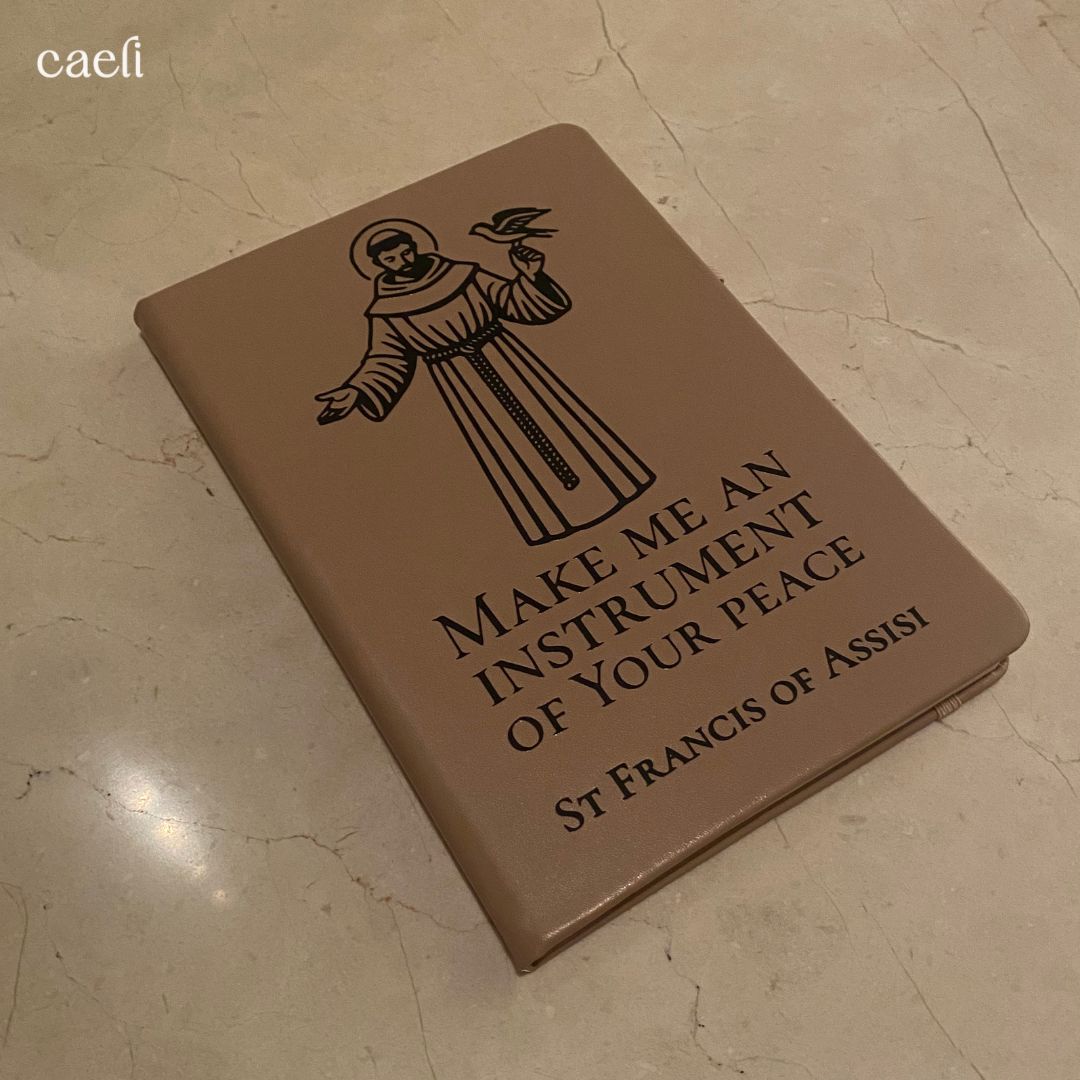 St Francis of Assisi - Instrument of Peace Quote | Notebook