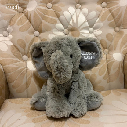 Ellie Elephant Teddy Bear – Personalised Christian Teddy Bear | Custom Plushie Bear Gift
