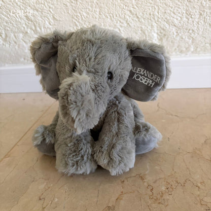 Ellie Elephant Teddy Bear – Personalised Christian Teddy Bear | Custom Plushie Bear Gift
