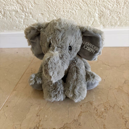 Ellie Elephant Teddy Bear – Personalised Christian Teddy Bear | Custom Plushie Bear Gift
