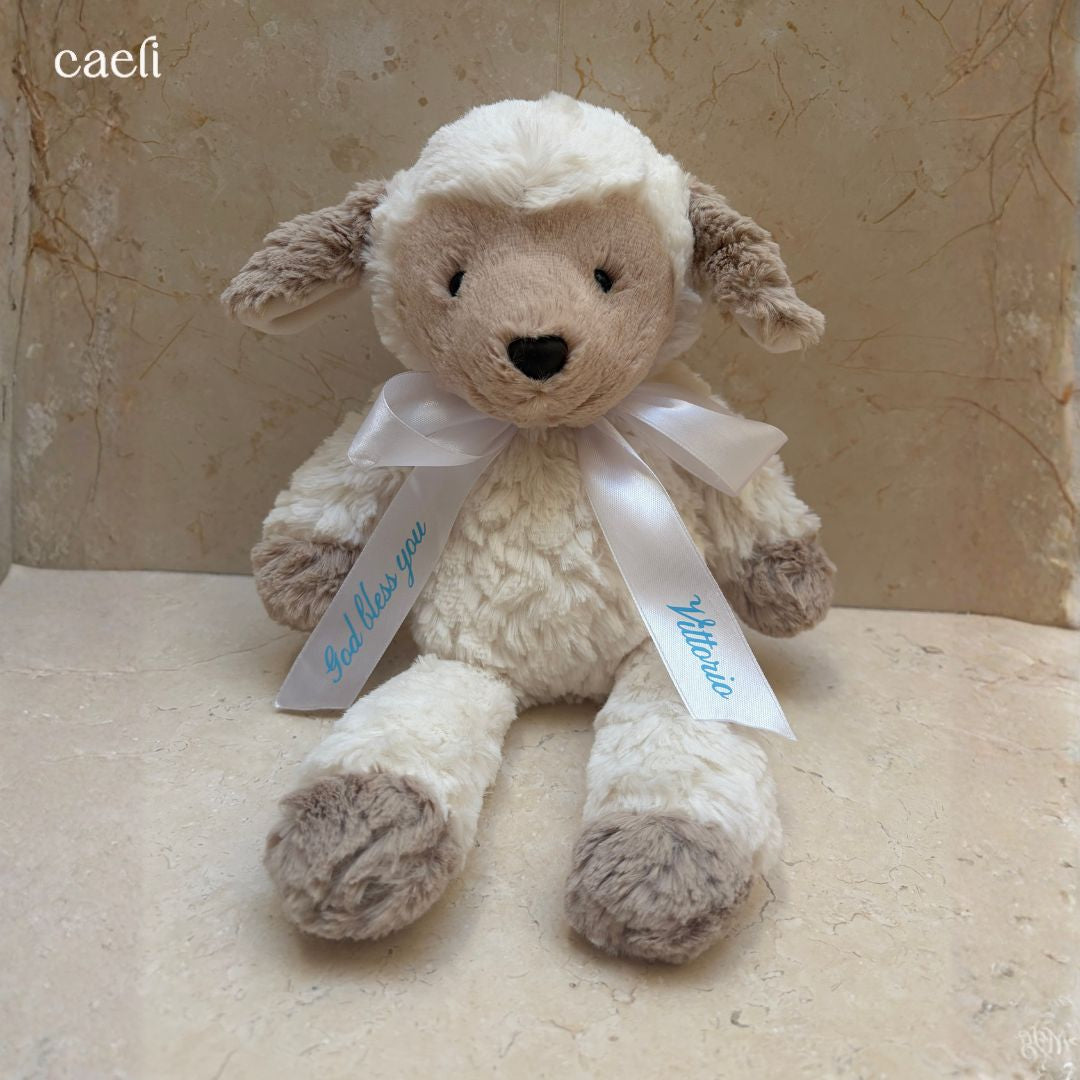 Vittorio Bear – Personalised Christian Teddy Bear | Custom Plushie Bear Gift