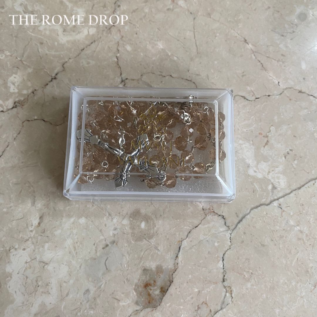 Rome Drop: Peach Rosary | Vatican | Musei Vaticani
