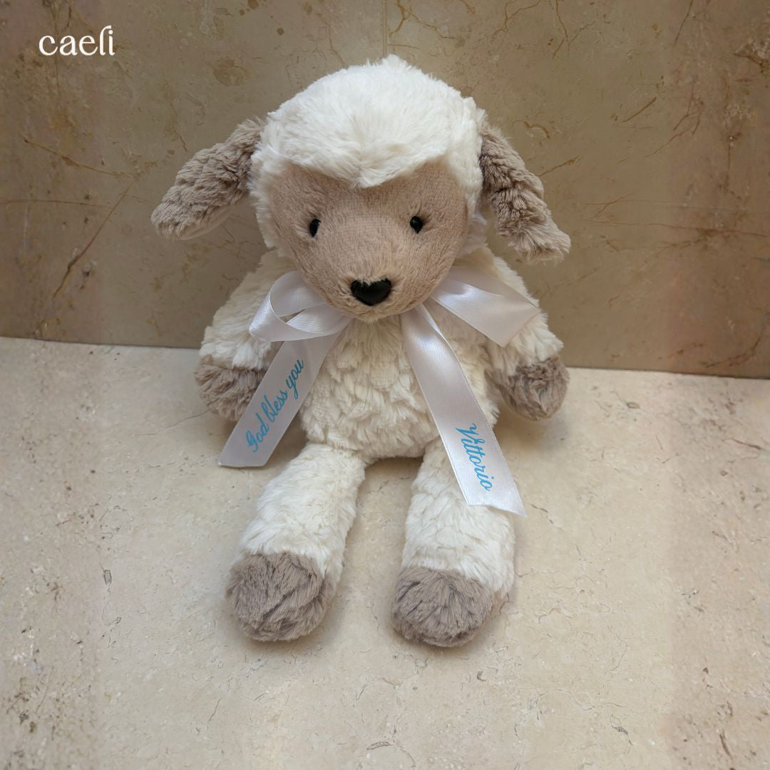 Vittorio Bear – Personalised Christian Teddy Bear | Custom Plushie Bear Gift