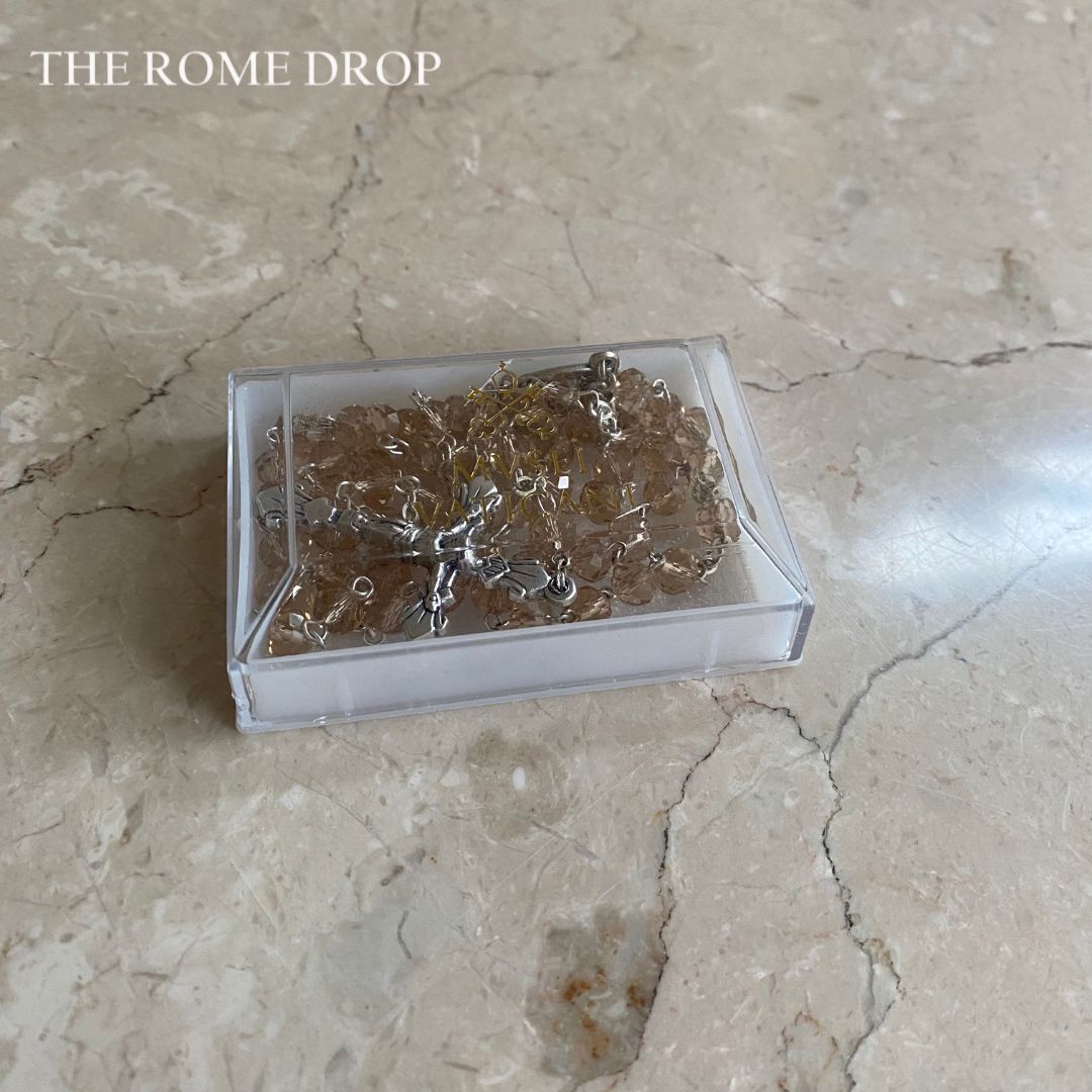 Rome Drop: Peach Rosary | Vatican | Musei Vaticani
