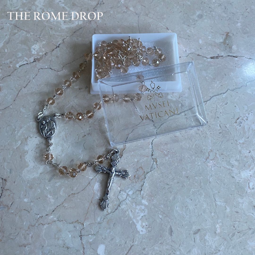 Rome Drop: Peach Rosary | Vatican | Musei Vaticani