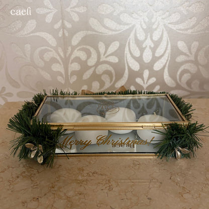 The Advent Nest 2026 | Mini Advent and Christmas Wreath | Compact Modern Advent Wreath | 3 Colours Available