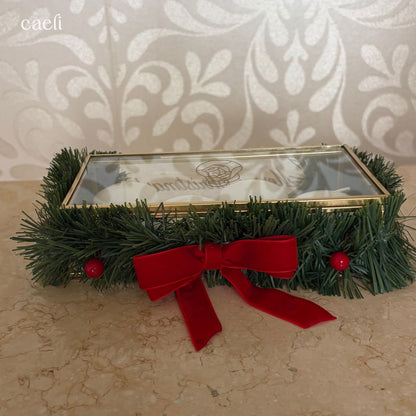 The Advent Nest 2026 | Mini Advent and Christmas Wreath | Compact Modern Advent Wreath | 3 Colours Available