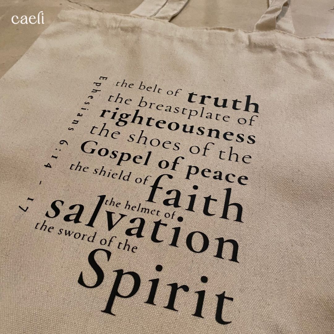 Christian Armour of God Tote Bag | Faith-Based Bag for Strength & Protection