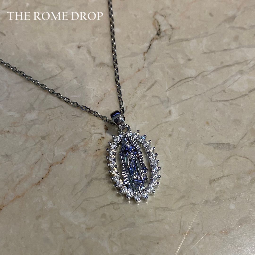 Rome Drop: Our Lady of Guadalupe Necklace