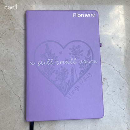 Custom Scripture Verse Notebook | Personalisable Notebook | A5 Notebook | Pick your own Bible Verse! | Multiple Colour Options (Copy)