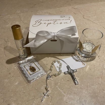 BAPTISM: Mary had a Little Lamb | Mini Baptism Gift Box | Christening Gift Box | Baby Boy Baptism | Baby Girl Baptism