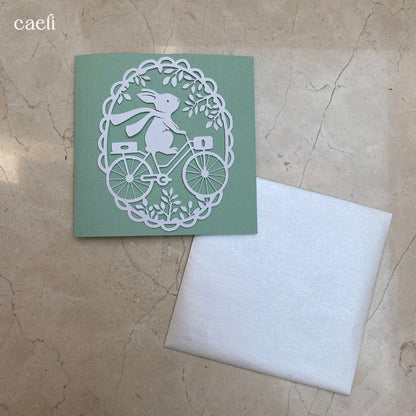 Christian Greeting Cards with Envelopes – Set of Faith-Inspired Designs (Church, Swallow, Love Birds) – Multiple Colour Options – 14x14cm Square Cards