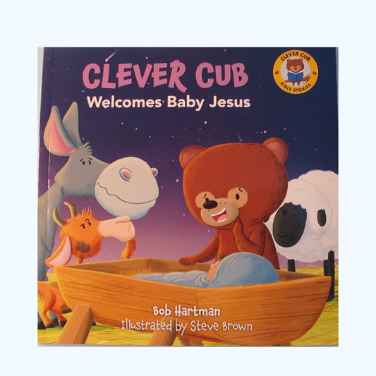 Clever Cub Welcomes Baby Jesus