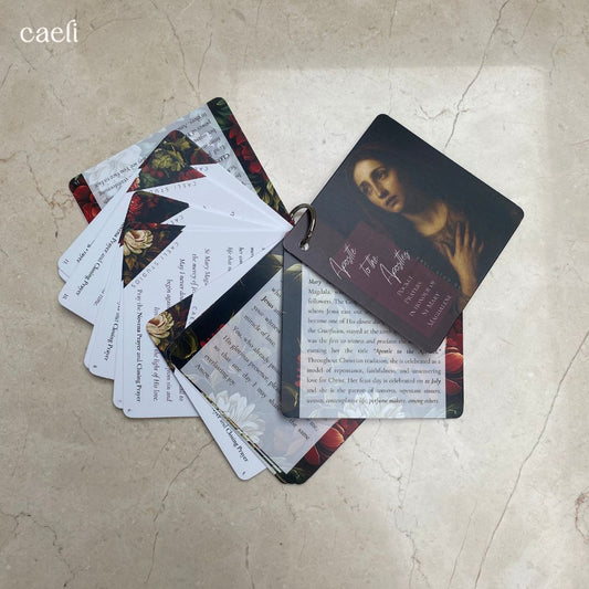 Pocket Prayers - Mary Magdalene Prayers | 16-Page Prayer Guide with Binding Ring | Comprehensive and Portable