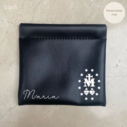 Faux Leather Mini Storage Bag | Magnetic Close | Customisable Design