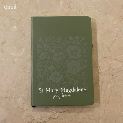St Mary Magdalene Floral Notebook | A5 Notebook | Multiple Colour Options