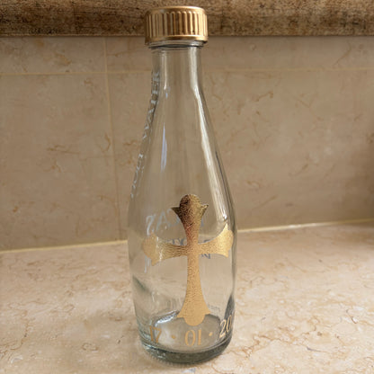 Custom Baptism Holy Water Bottles