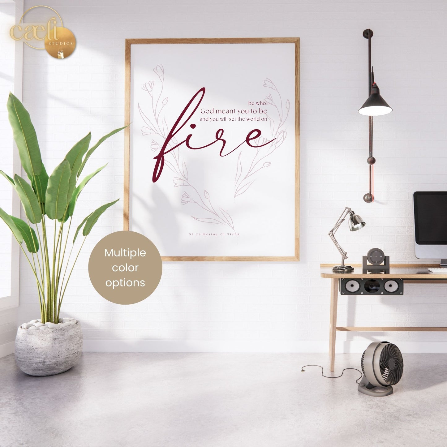 St Catherine of Siena Quote | Wall Art