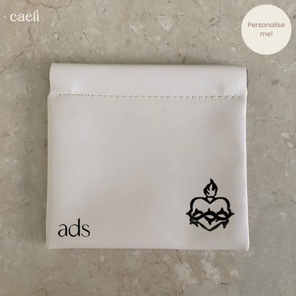 Faux Leather Mini Storage Bag | Magnetic Close | Customisable Design