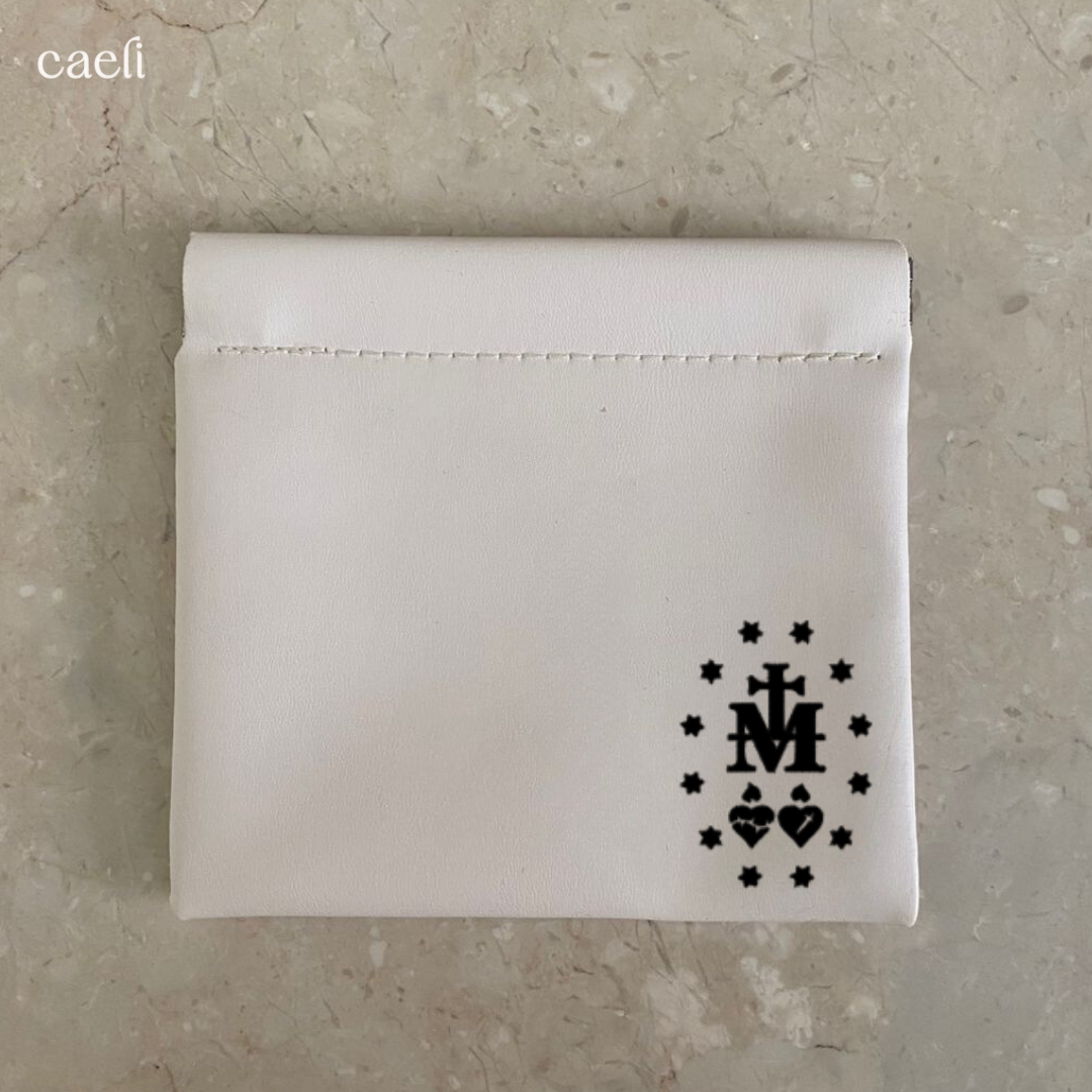 Faux Leather Mini Storage Bag | Magnetic Close | Customisable Design