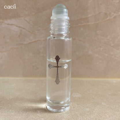 Mini Anointing Bottle Catholic Holy Water Roll-on Bottles | Sacred Holy Water and Blessed Oil Containers